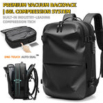 Premium One-Touch Vacuum Compression Travel Backpack